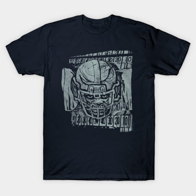 Smash Mouth Football Brawler Footballer T-Shirt by Mudge